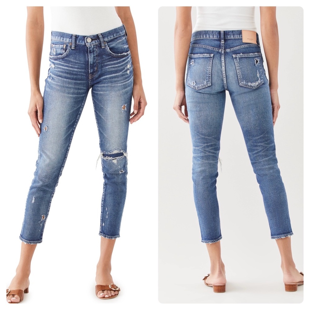 Moussy Lenwood Skinny Jeans with Destruction 27